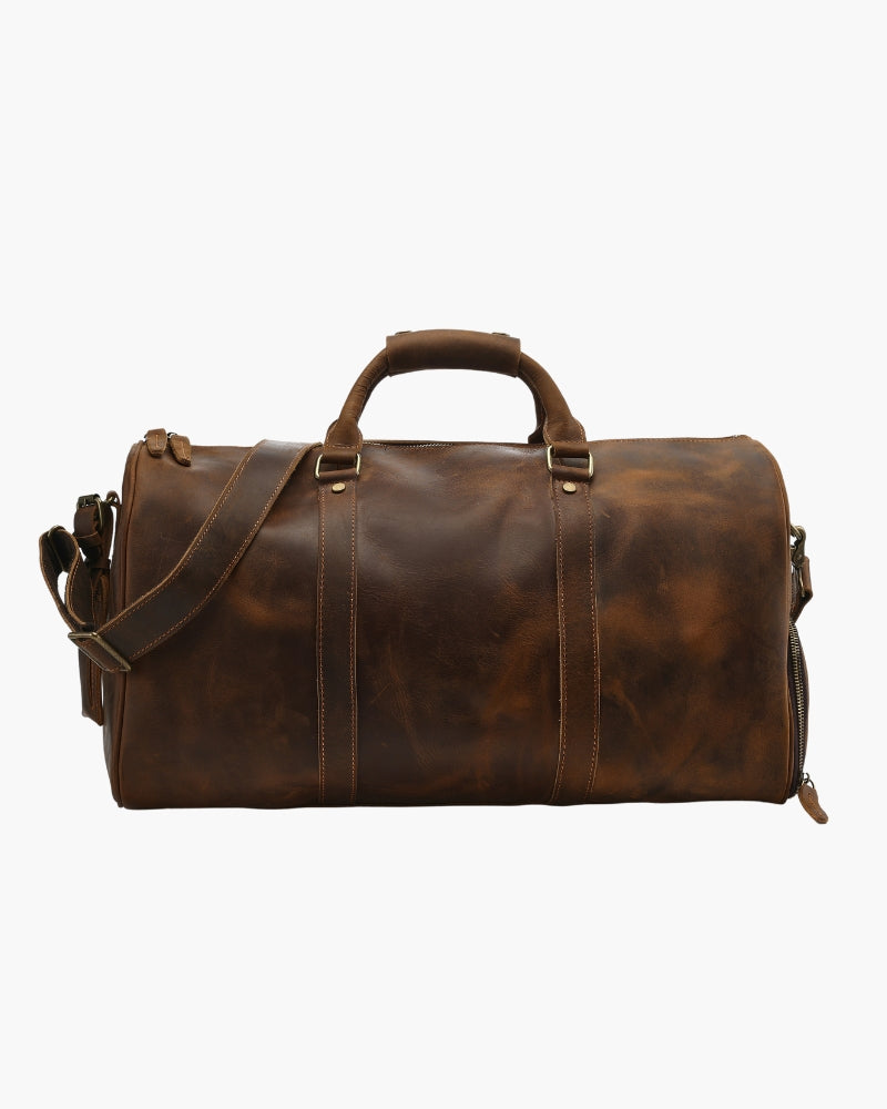 Unisex Leather Leather Duffle in an available colour — Ardovena Girona, main product view