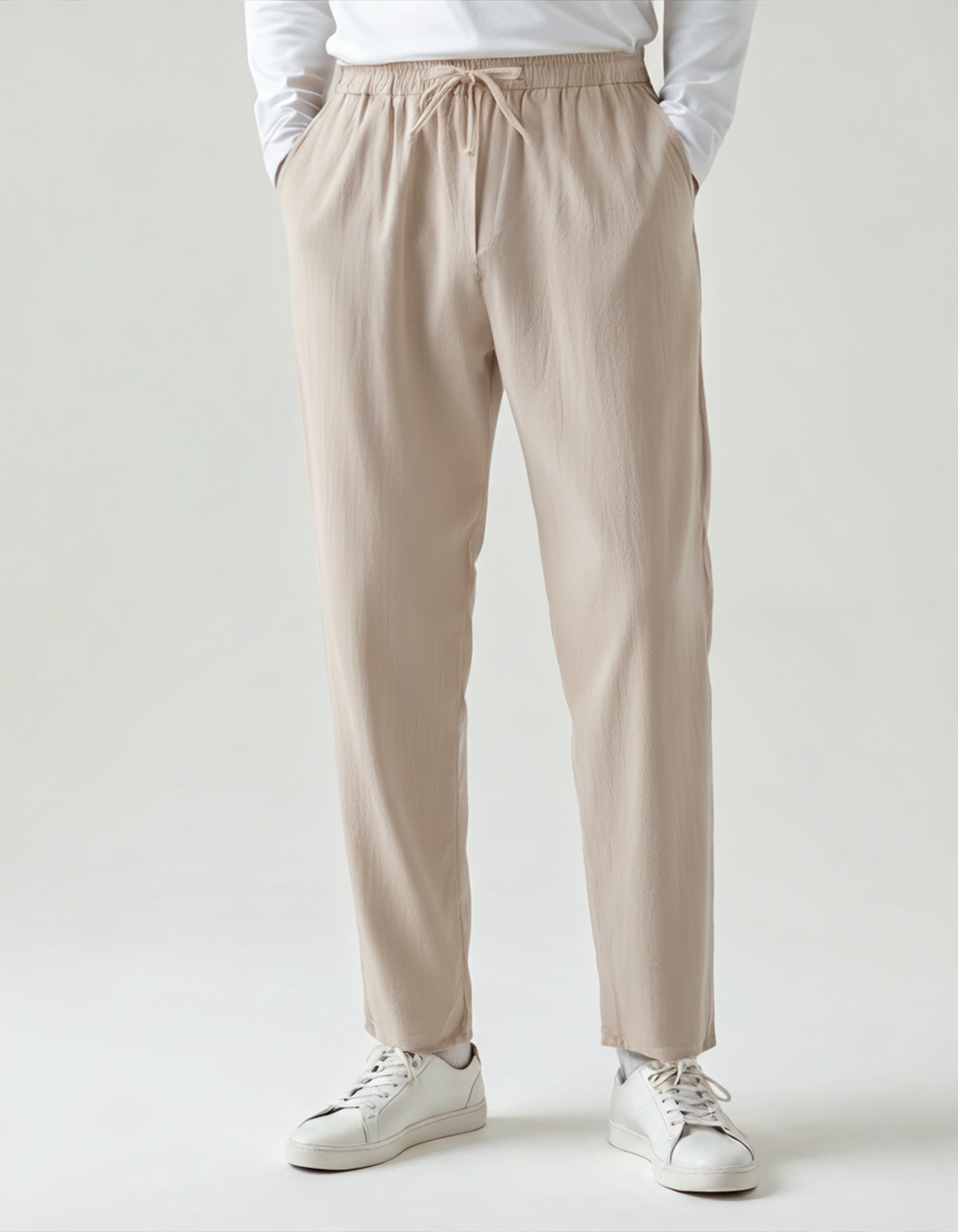 Men's Linen Linen Trousers in an available colour — Ardovena Girona, main product view