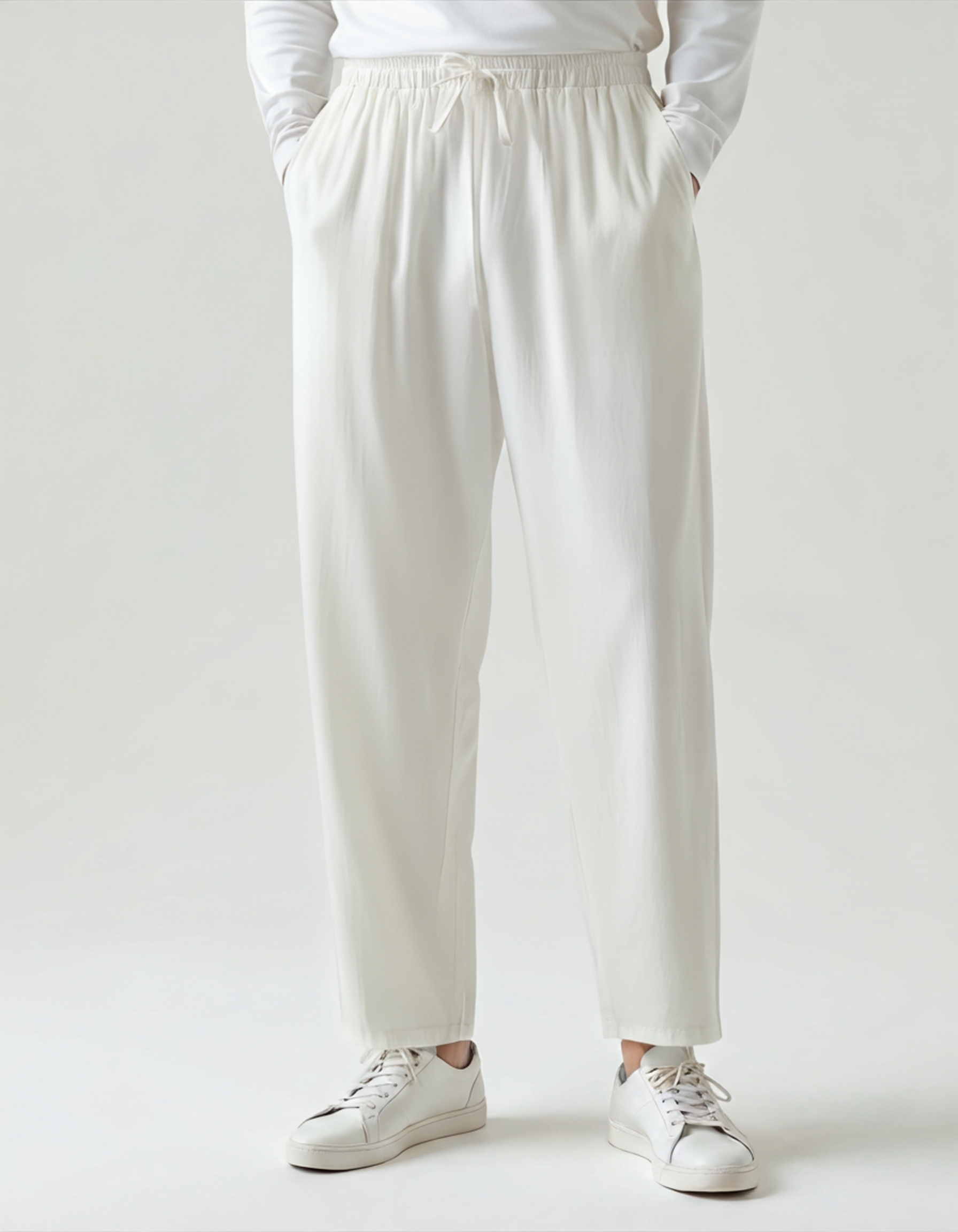 Additional view 08 of Men's Linen Linen Trousers in an available colour — Ardovena Girona