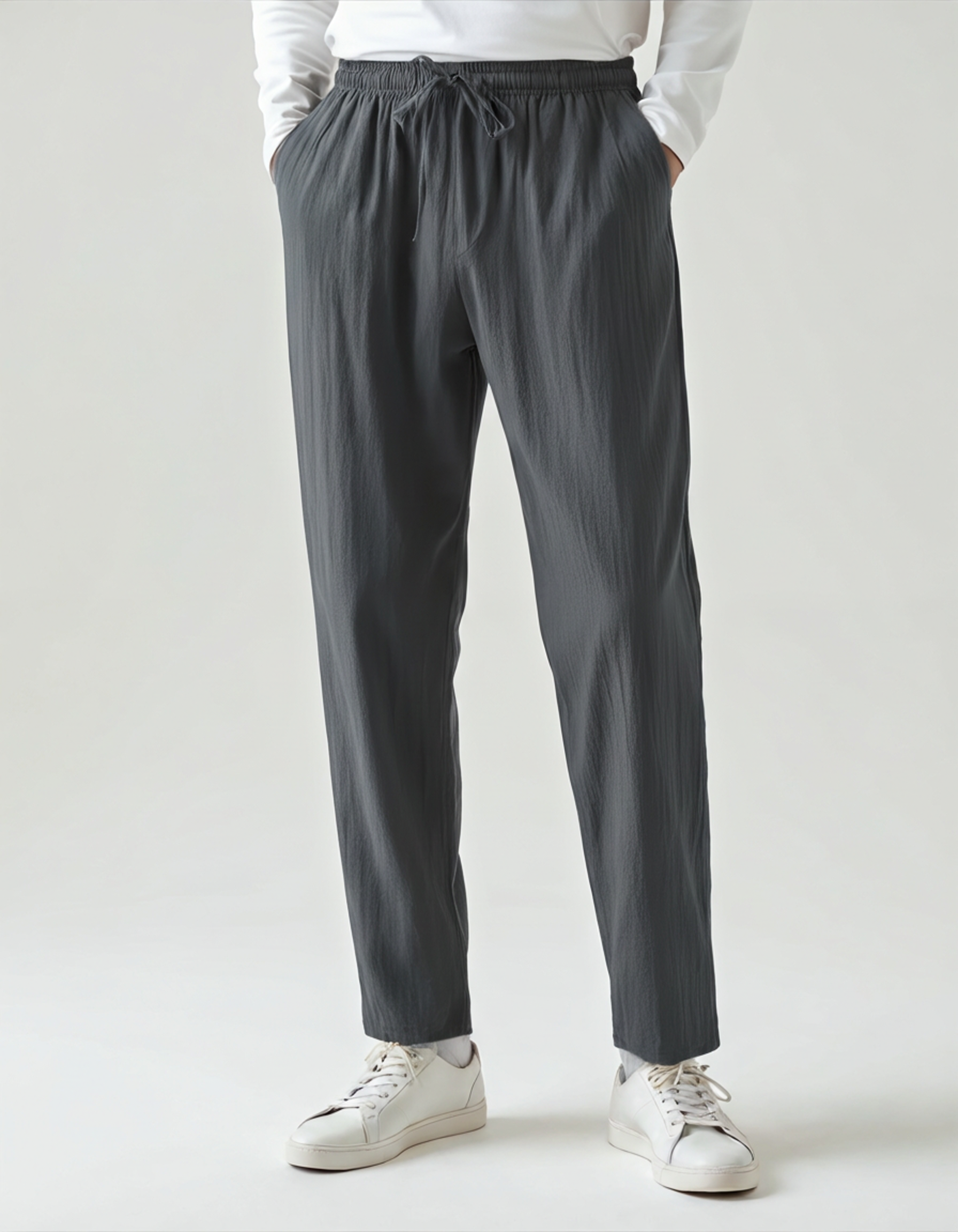 Additional view 14 of Men's Linen Linen Trousers in an available colour — Ardovena Girona