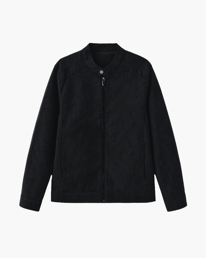 Men's Suede Suede Leather Jacket in an available colour — Ardovena Girona, main product view