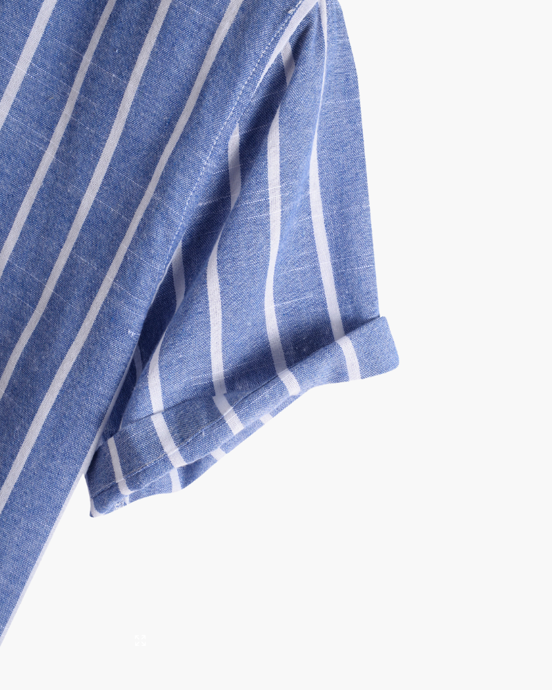 Additional view 04 of Men's Cotton Cotton Sailor Polo in an available colour — Ardovena Lucca
