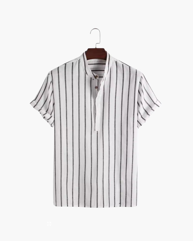 Additional view 06 of Men's Cotton Cotton Sailor Polo in an available colour — Ardovena Lucca
