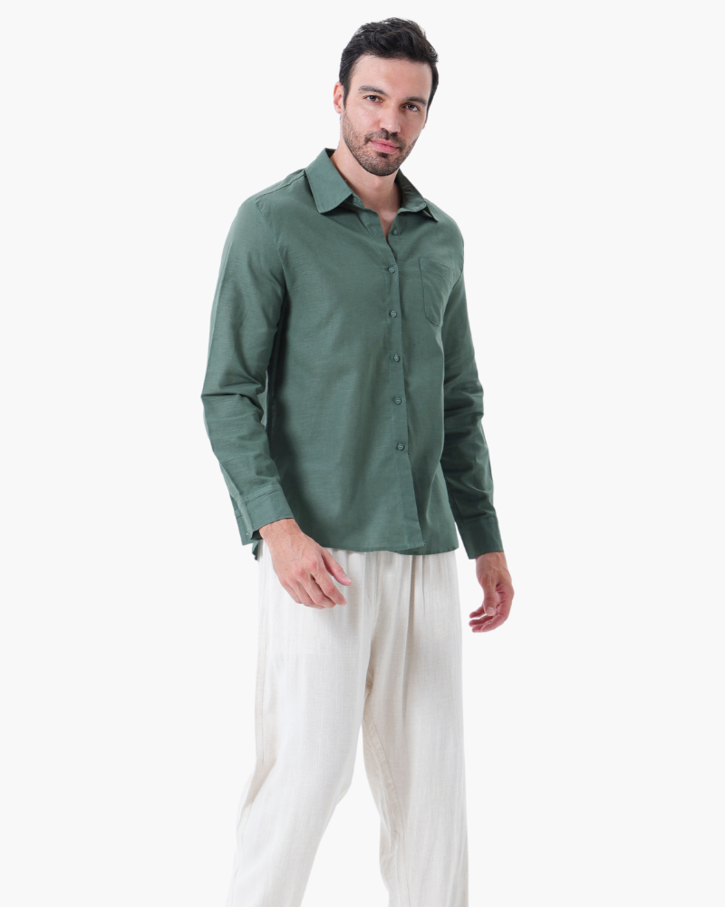 Additional view 04 of Men's Linen Linen Set in the colour shown — Ardovena Menorca