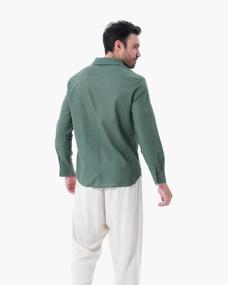 Additional view 05 of Men's Linen Linen Set in the colour shown — Ardovena Menorca