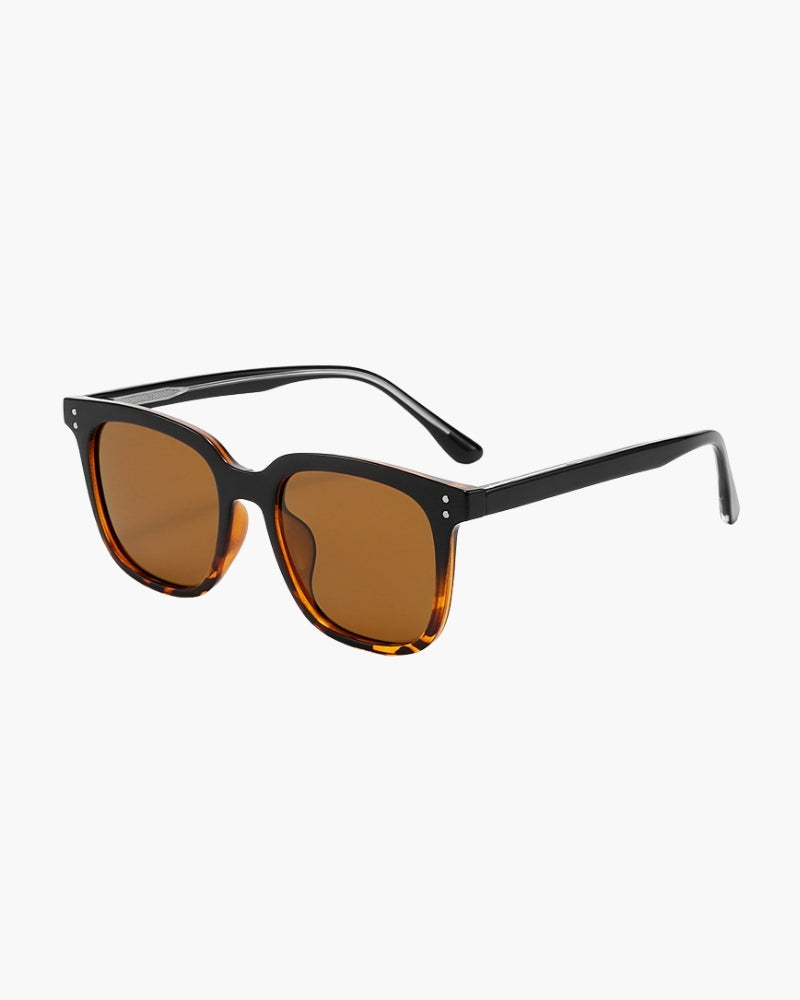 Close-up of material and construction details on men's Sunglasses — Ardovena Menorca