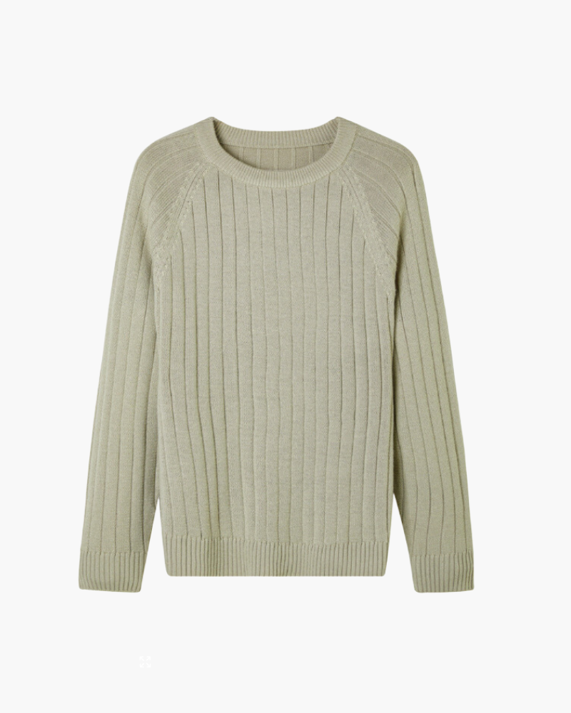 Additional view 05 of Men's Knit Wool Sweater in an available colour — Ardovena Menorca