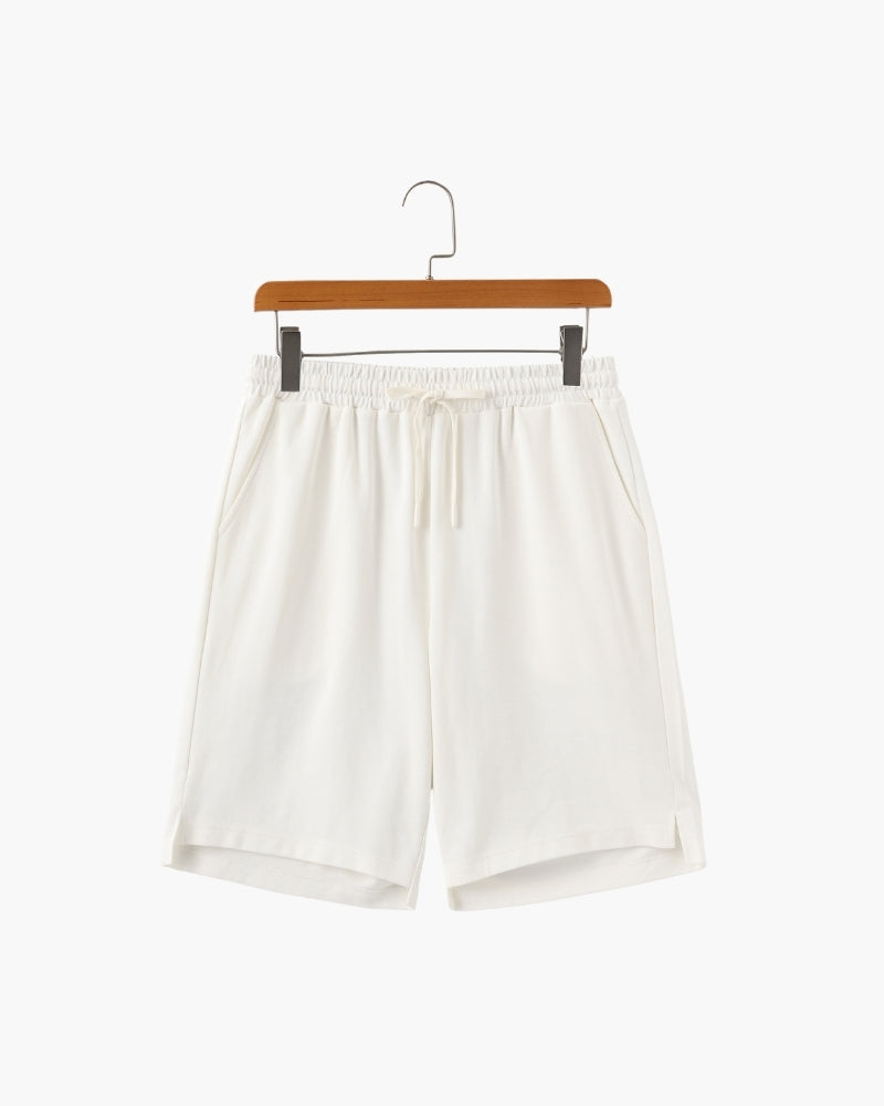 Back view of Men's Court Shorts in an available colour — Ardovena Otranto