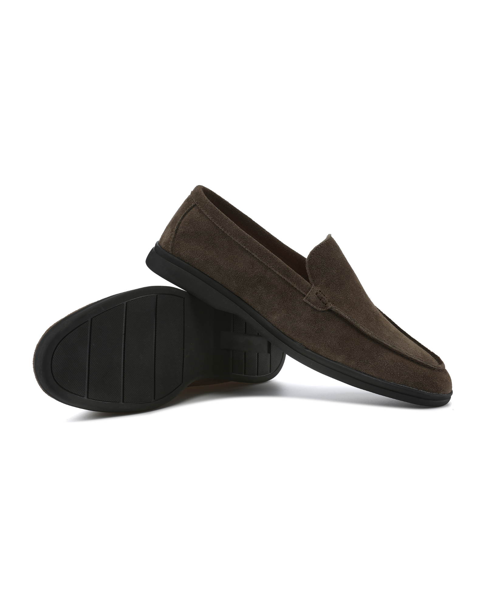 Additional view 04 of Men's Suede Suede Loafers in an available colour — Ardovena Otranto