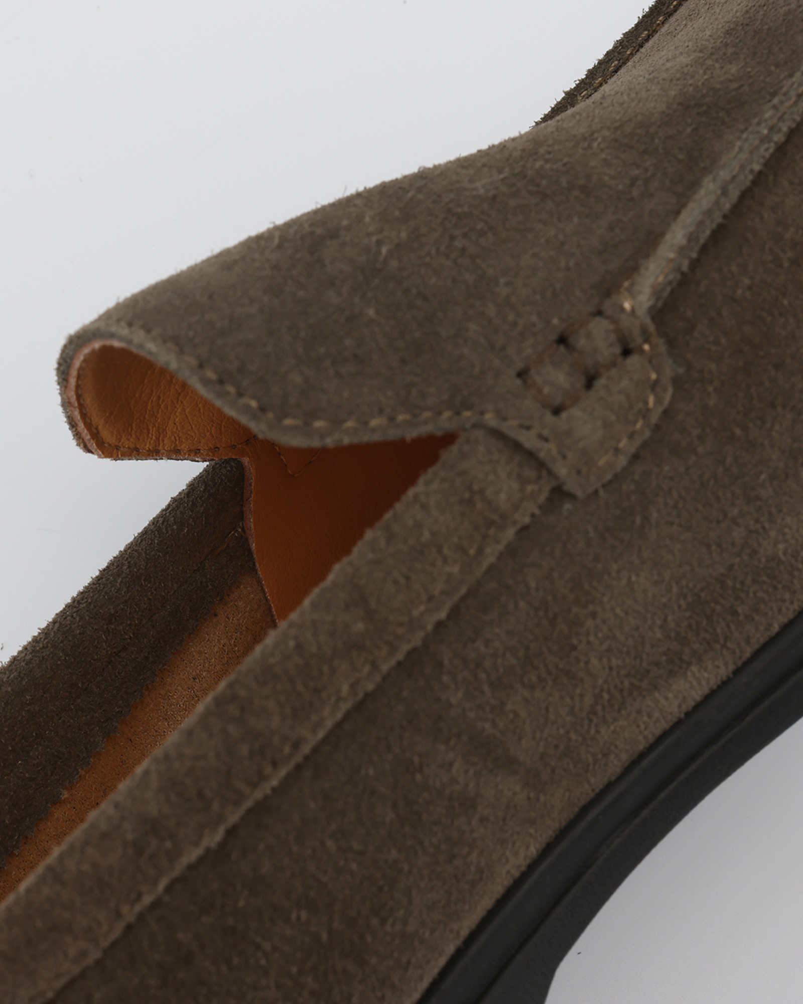 Additional view 06 of Men's Suede Suede Loafers in an available colour — Ardovena Otranto