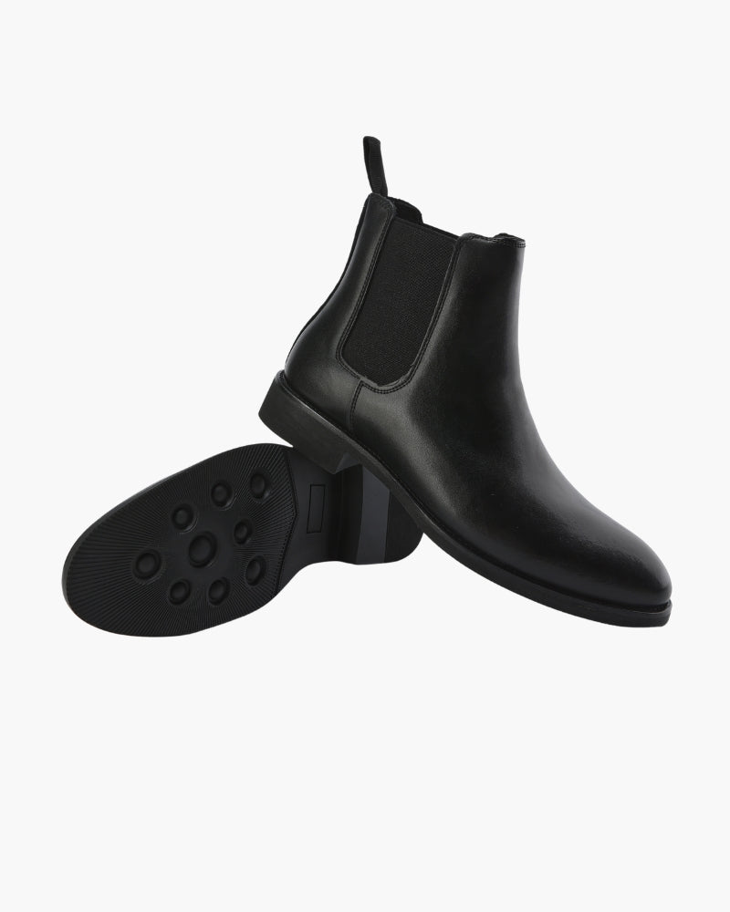 Back view of Men's Suede Suede Boots in an available colour — Ardovena Positano
