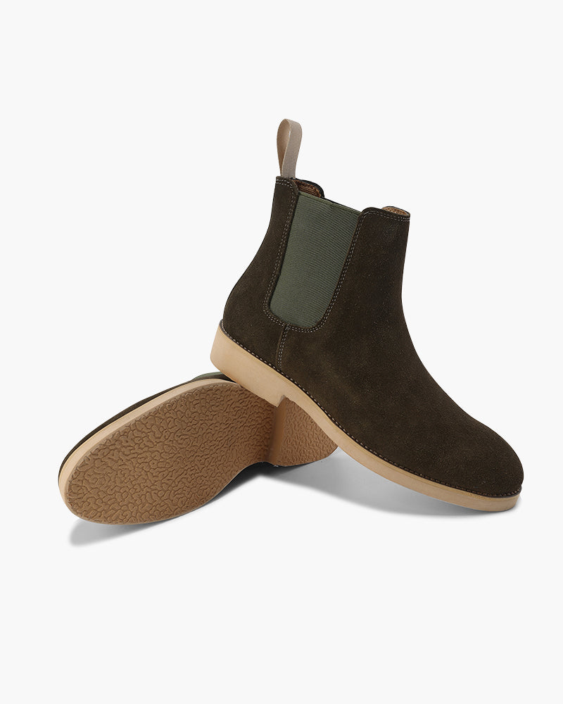 Additional view 11 of Men's Suede Suede Boots in an available colour — Ardovena Positano