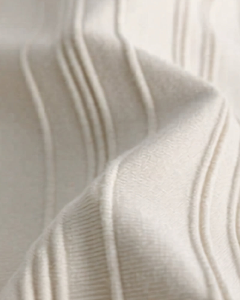 Additional view 05 of Men's Knit Zip Knit Polo in an available colour — Ardovena Positano