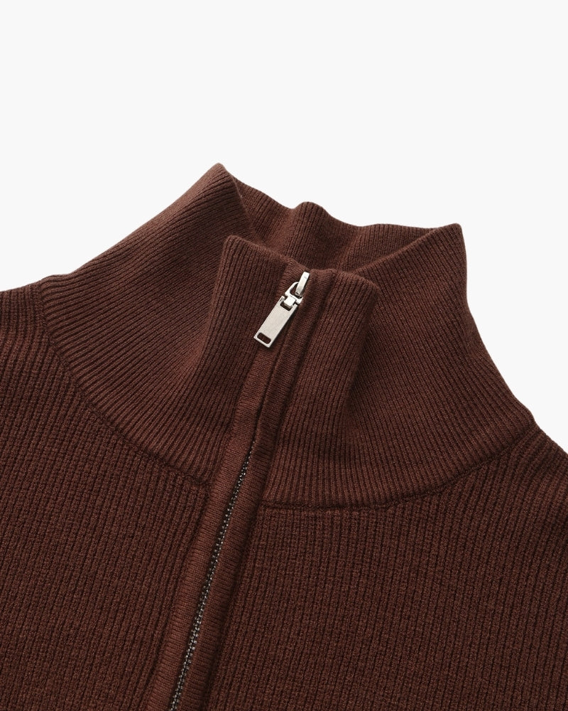 Additional view 13 of Men's Knit Half-zip Knit Pullover in an available colour — Ardovena Ravenna