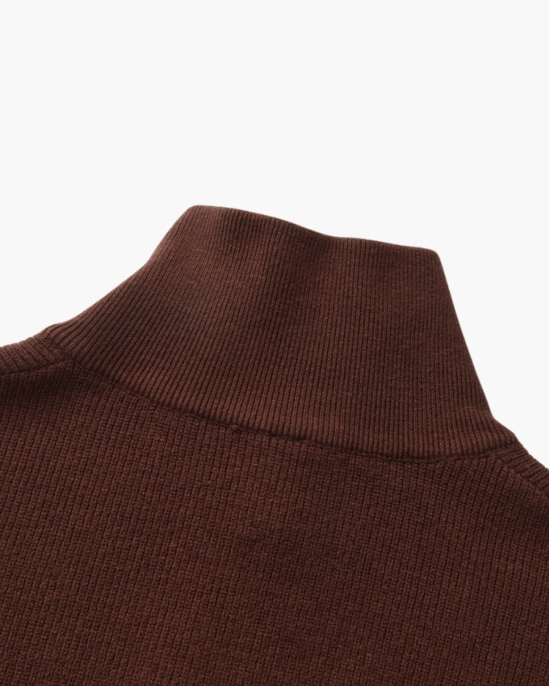 Additional view 15 of Men's Knit Half-zip Knit Pullover in an available colour — Ardovena Ravenna