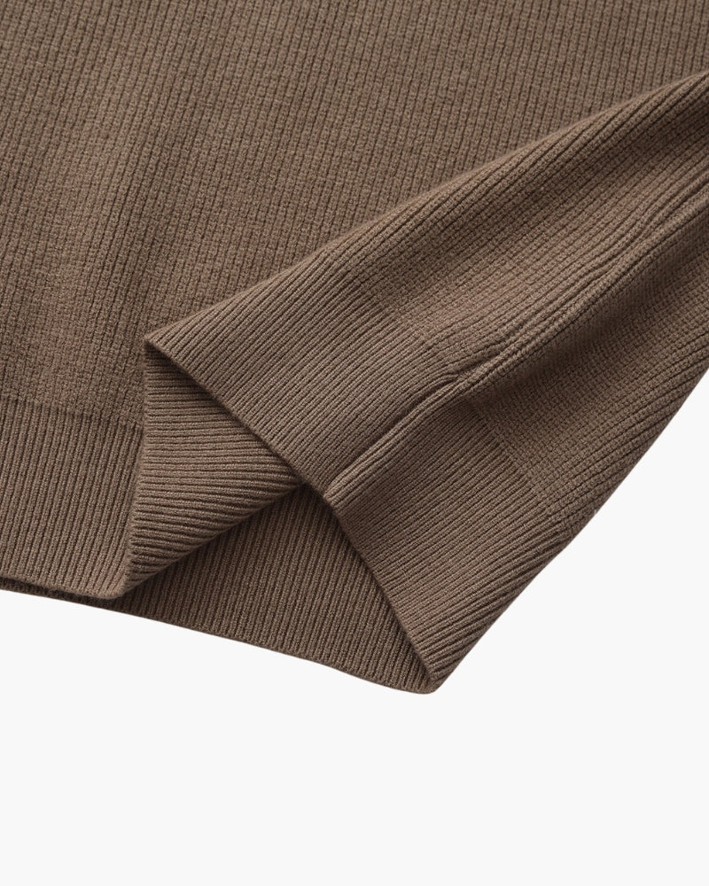 Additional view 32 of Men's Knit Half-zip Knit Pullover in an available colour — Ardovena Ravenna