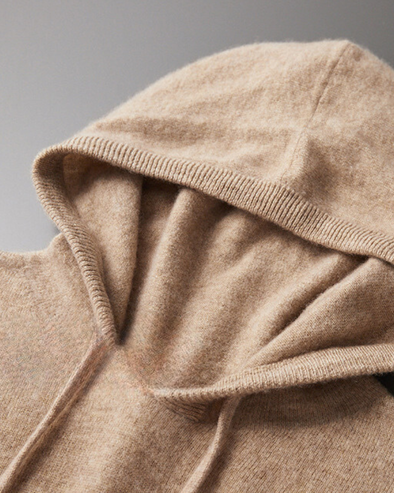 Additional view 10 of Men's Knit Cashmere Hoodie in an available colour — Ardovena Sintra