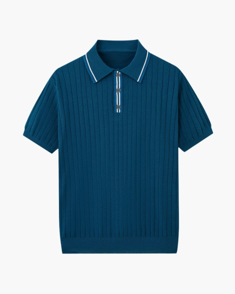 Additional view 04 of Men's Knit Knit Polo in an available colour — Ardovena Sintra