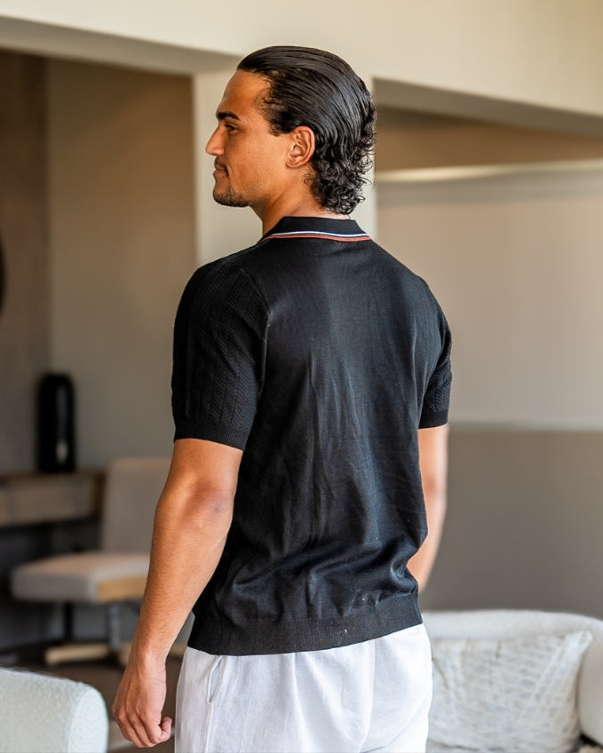 Additional view 06 of Men's Knit Knit Polo in an available colour — Ardovena Sintra