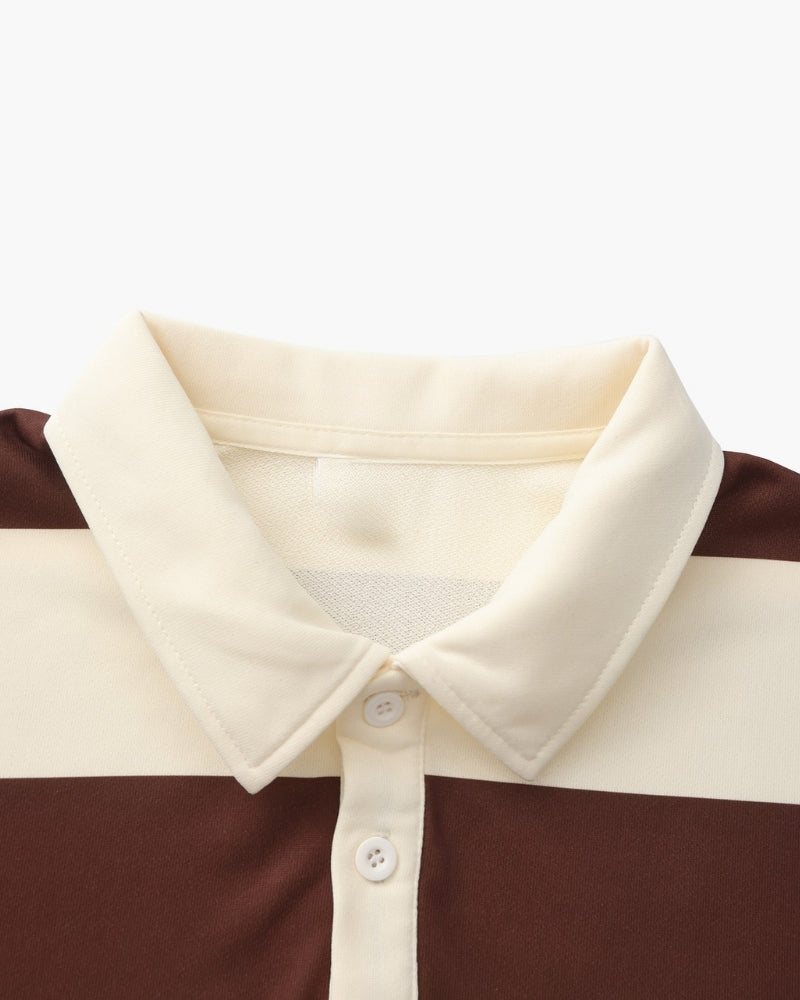 Additional view 08 of Men's Striped Rugby Polo in an available colour — Ardovena Sintra
