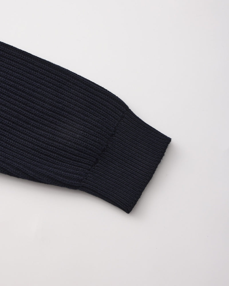Additional view 06 of Men's Knit Rib-Knit Crewneck in an available colour — Ardovena Split