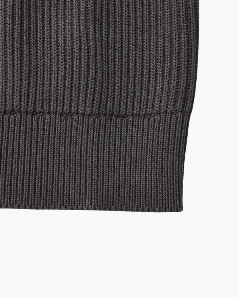 Additional view 12 of Men's Knit Rib-Knit Crewneck in an available colour — Ardovena Split