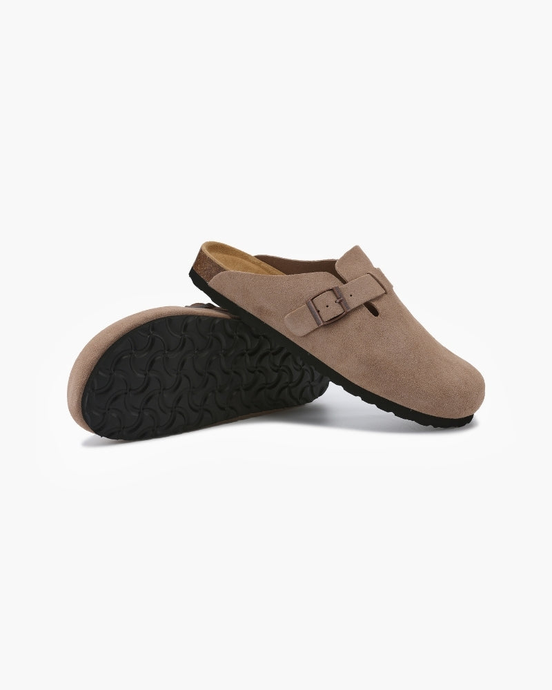 Additional view 04 of Men's Suede Suede Clogs in an available colour — Ardovena Split