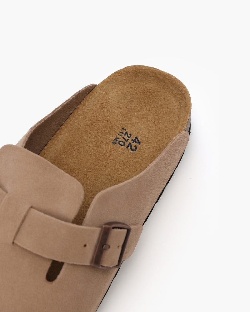 Additional view 07 of Men's Suede Suede Clogs in an available colour — Ardovena Split