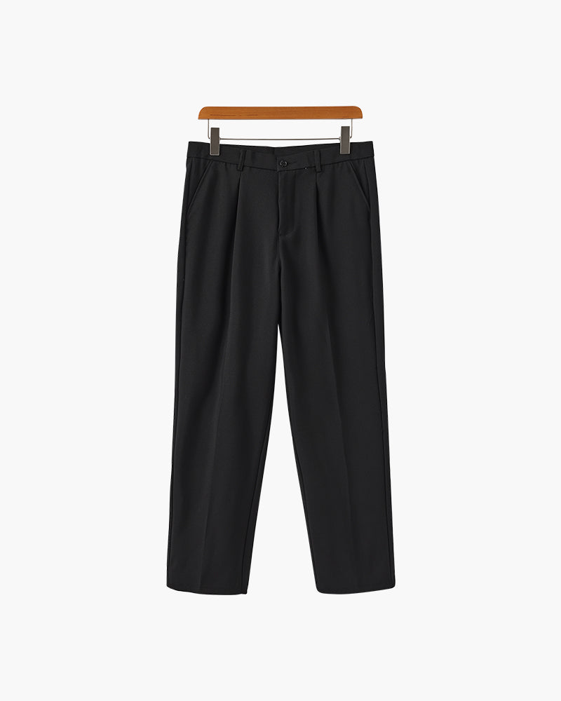 Back view of Men's Wide Trousers in an available colour — Ardovena Split