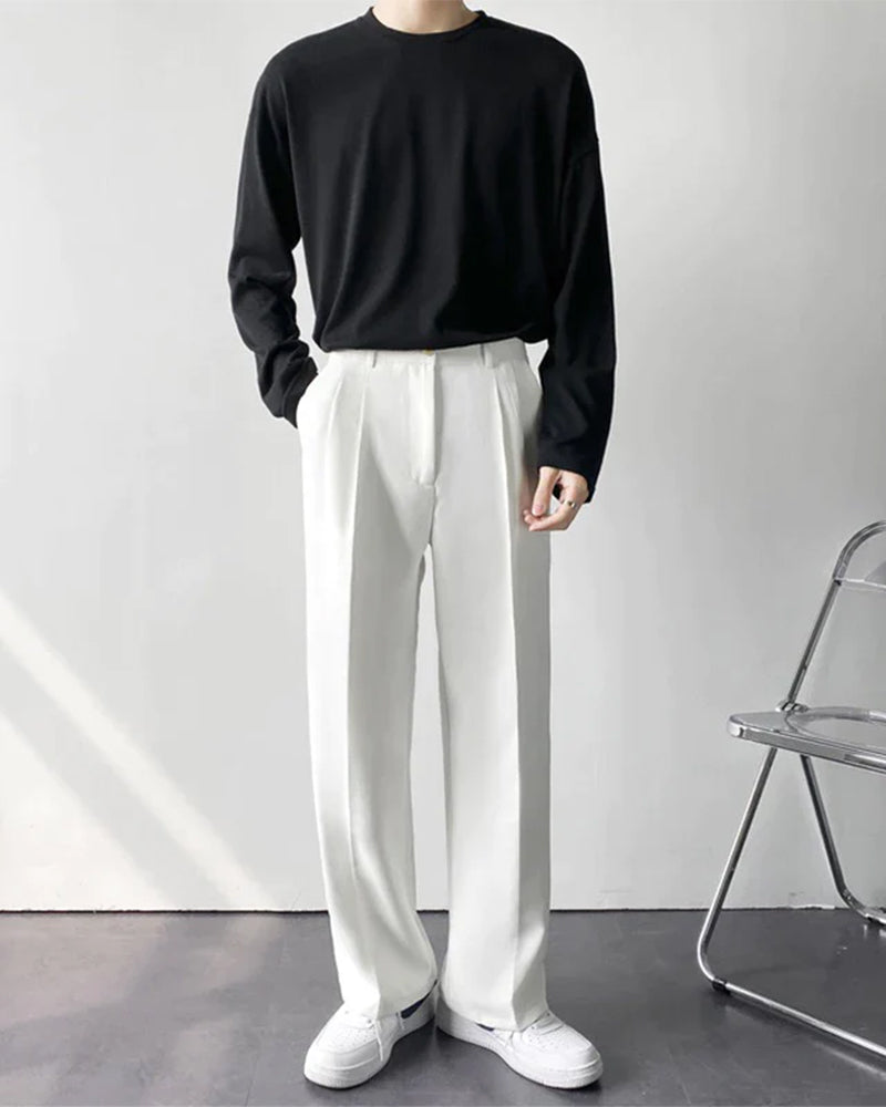 Additional view 09 of Men's Wide Trousers in an available colour — Ardovena Split