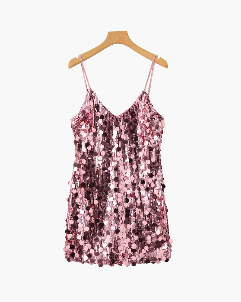 Women's Sequin Party Mini Dress in an available colour — Ardovena Tavira, main product view