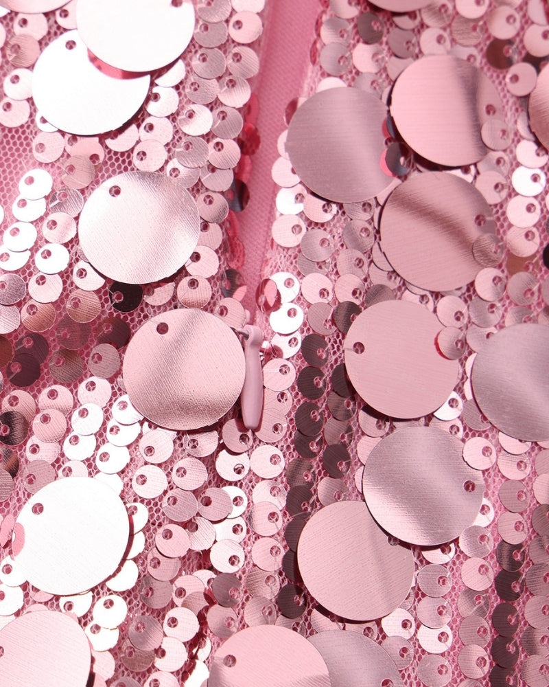 Additional view 06 of Women's Sequin Party Mini Dress in an available colour — Ardovena Tavira