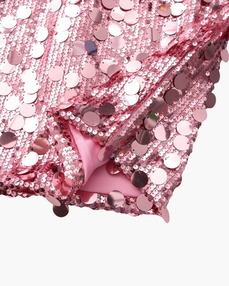 Additional view 07 of Women's Sequin Party Mini Dress in an available colour — Ardovena Tavira